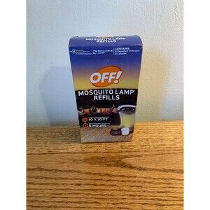 Off! 76086 Mosquito Lamp Repellent Refill - Pack of 2 (2 Candles ) (2 Diffusers)